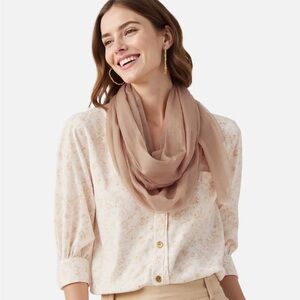 NEW Featherlight Cashmere Scarf Camel Ovcio Tissue Weight